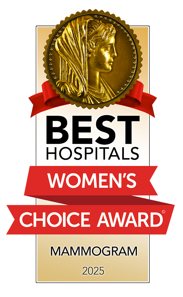 Karmanos Cancer Institute was named one of America’s Best Hospitals for Mammogram Imaging by the Women's Choice Award®.